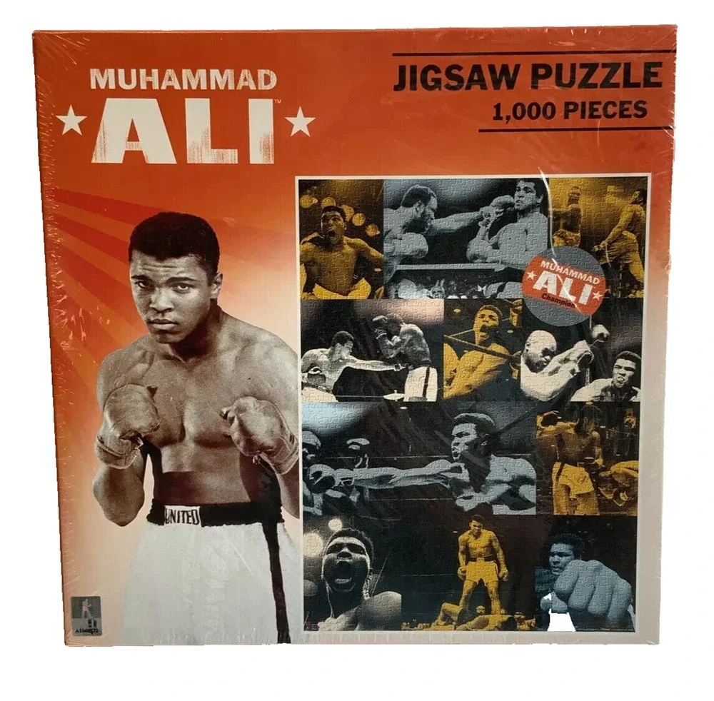 Muhammad Ali THE GREATEST 1,000 Piece Collage Jigsaw Puzzle Complete